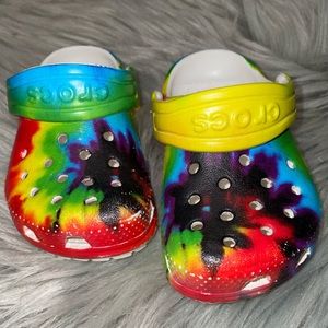 Infant Tie-dye Crocs